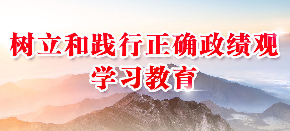 树立和践行正确政绩观学习教育
