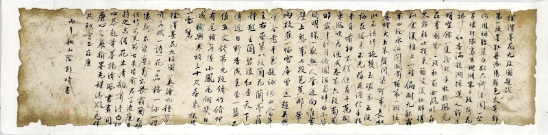 《徐渭墨花九段图》郑晴1.jpg 《徐渭墨花九段图》郑晴1.jpg